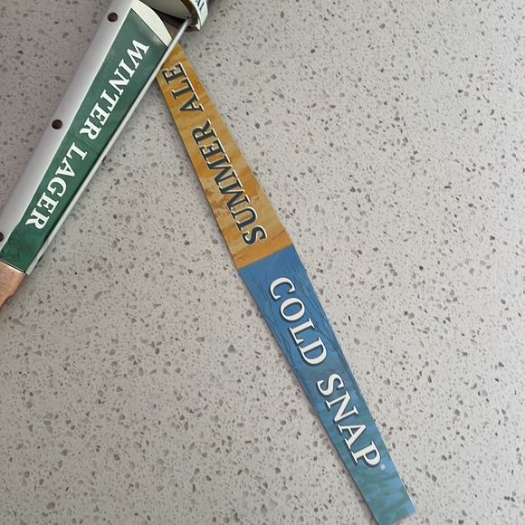 Samuel Adams Brewery Seasonal draft tap handle - Picture 4 of 4